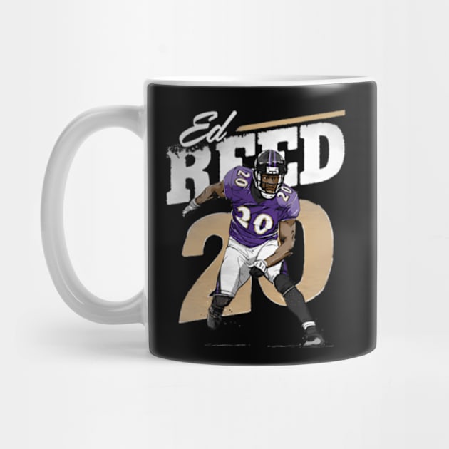 Ed Reed Baltimore by Sil Ly